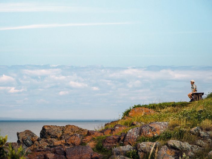 Monsieur contemplatif – Société Duvetnor – Rivière-du-Loup