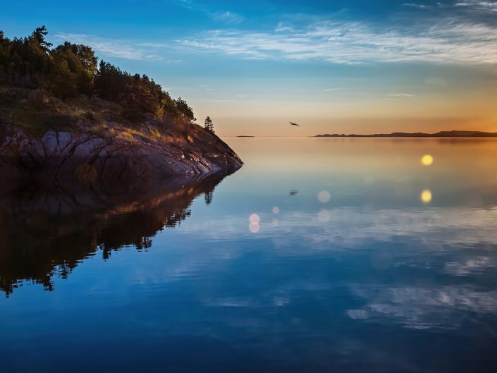 Levé du soleil – Île Verte