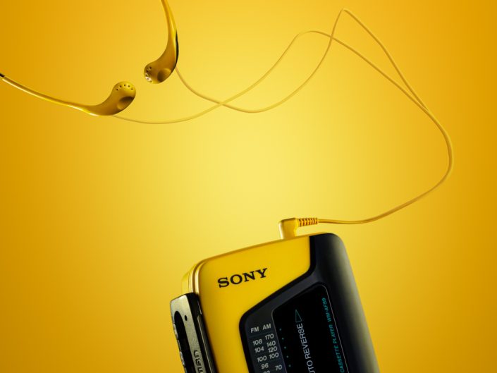 Retro Sony Walkman Sports – Radio auto-reverse cassette player