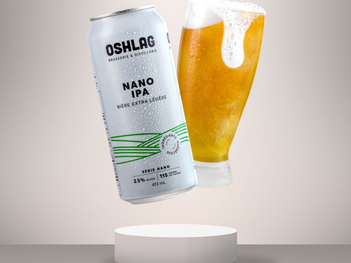 Bière extra légère Nano IPA – Brasserie Oshlag