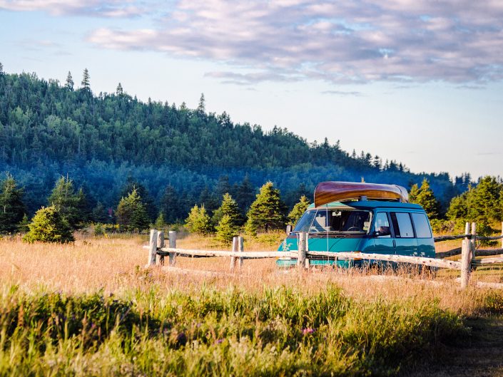 Camper-van – Parc national du Bic – Rimouski