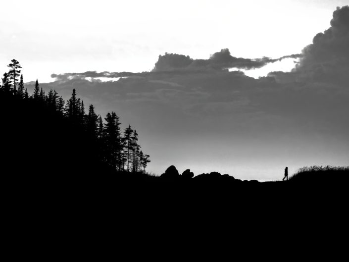 Silhouette – Parc national du Bic – Rimouski